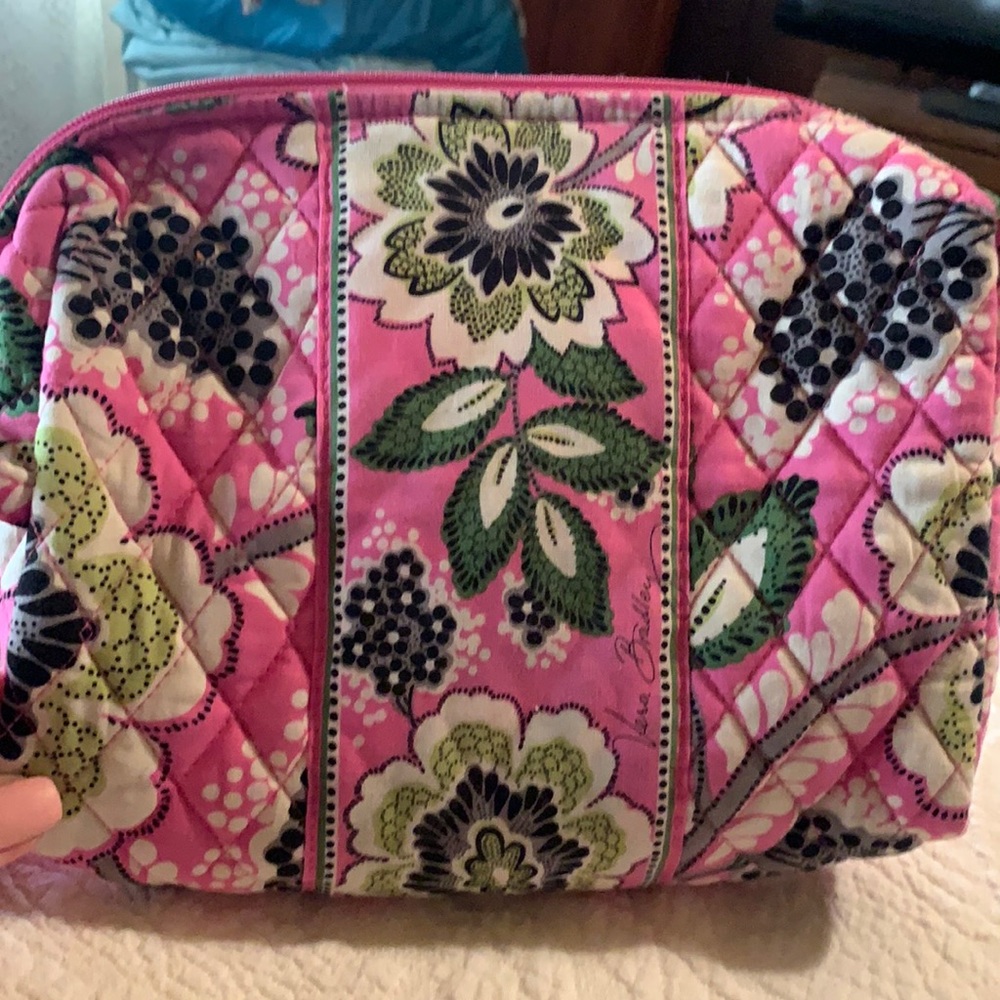 Vera Bradley large Cosmetic Case